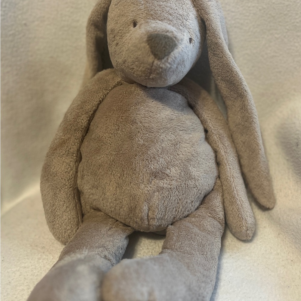 Dimpel Bunny Rabbit Plush Stuffed Animal Friend Toy Brown Floppy Ears S4